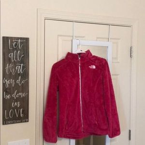 North Face girls fleece jacket